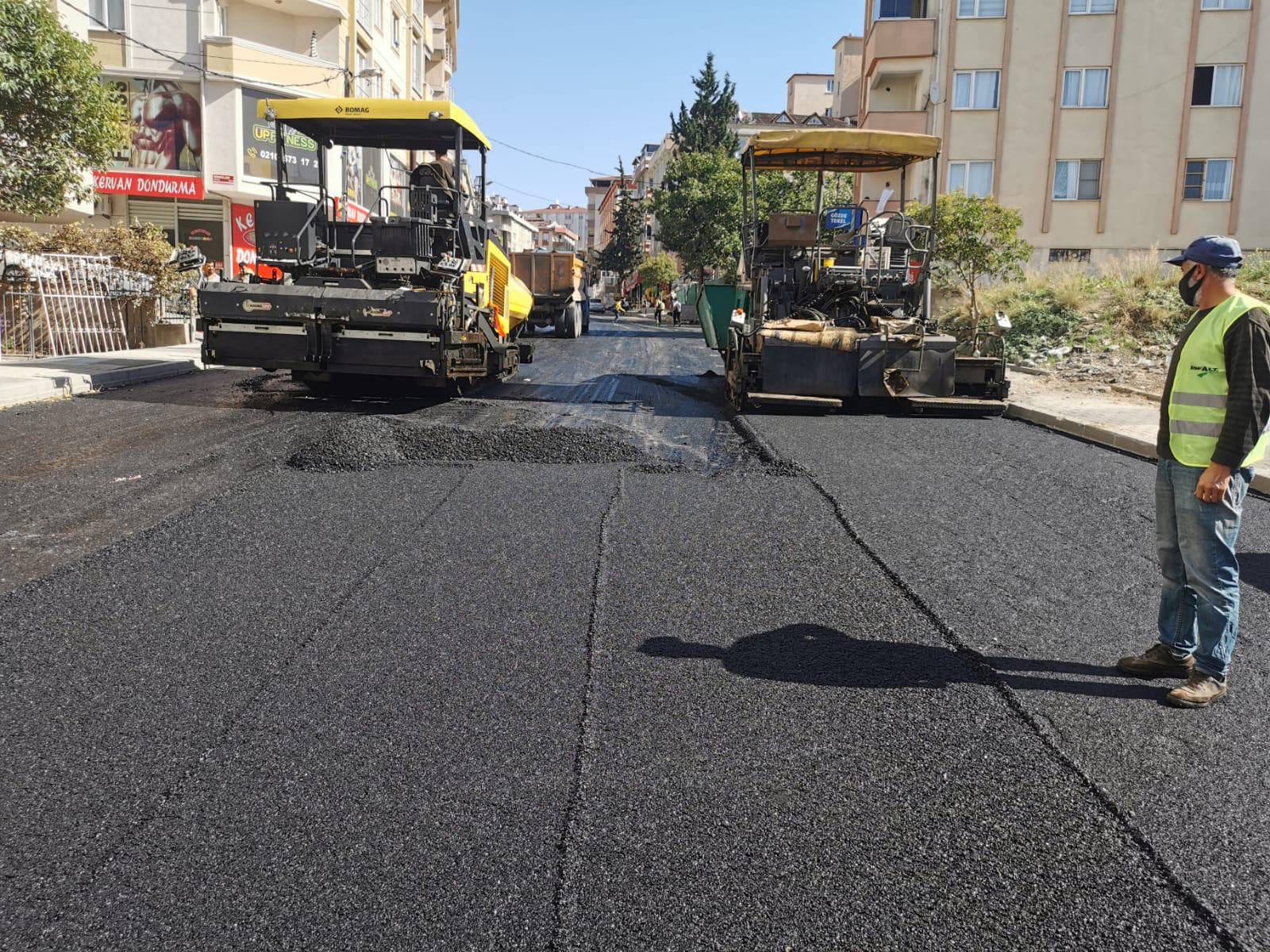 KARTAL İLÇE MUH. CADDE ve SOKAKLARDA TRETUVAR YAPIM İŞİ