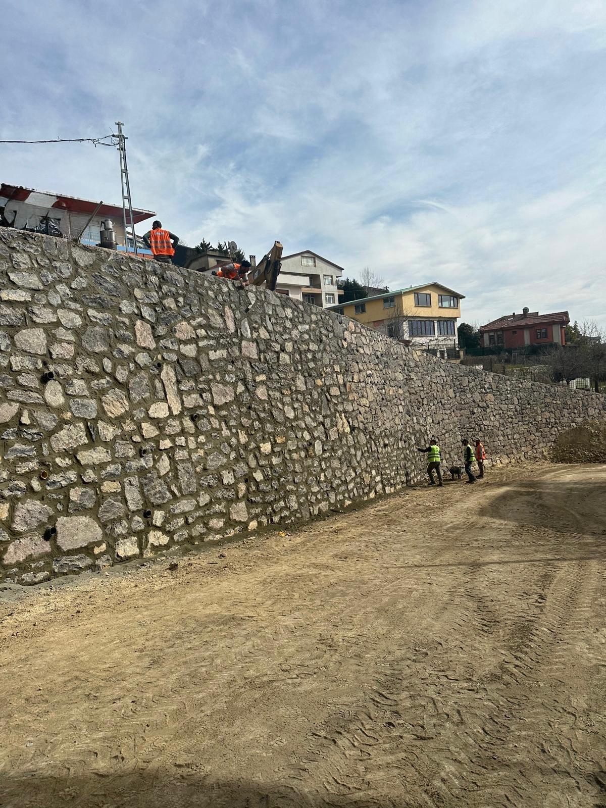 KARTAL İLÇESİ MUHTELİF CADDE VE SOKAKLARDA EKSTRA DUVAR İŞİ